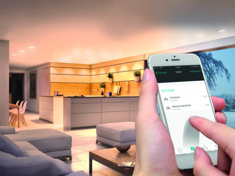 Eine Zentrale Steuerung Per App: Das Smart Home-System Vernetzt Alle Smarten Geräte Untereinander