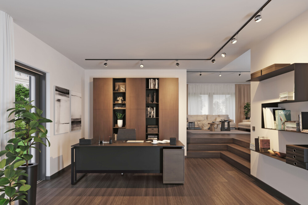 Foto eines Schienenystems